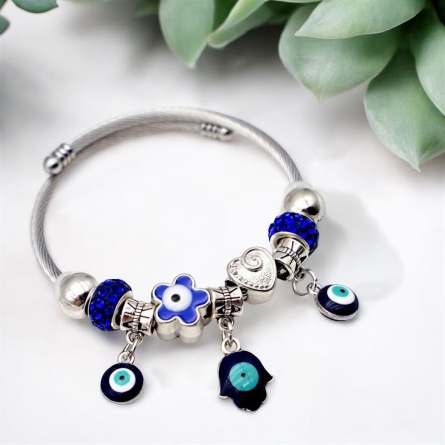 Evil Eye Stretchable Bracelet