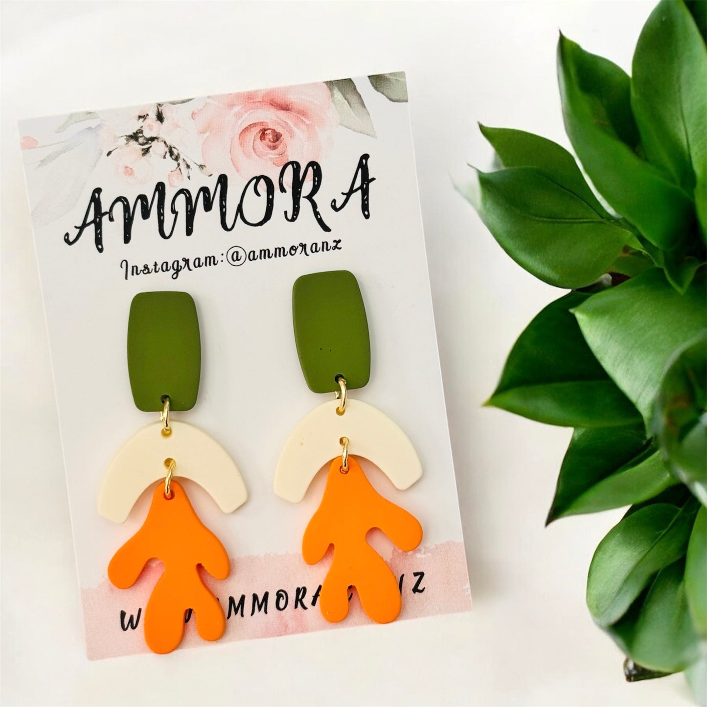 Happy Day Graffiti Earring
