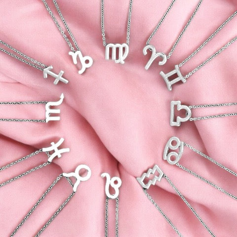 Star Sign Symbol Necklace - Gold/Silver