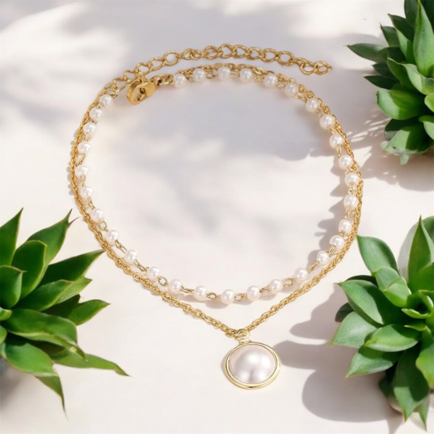 Pearl Layered Bracelet