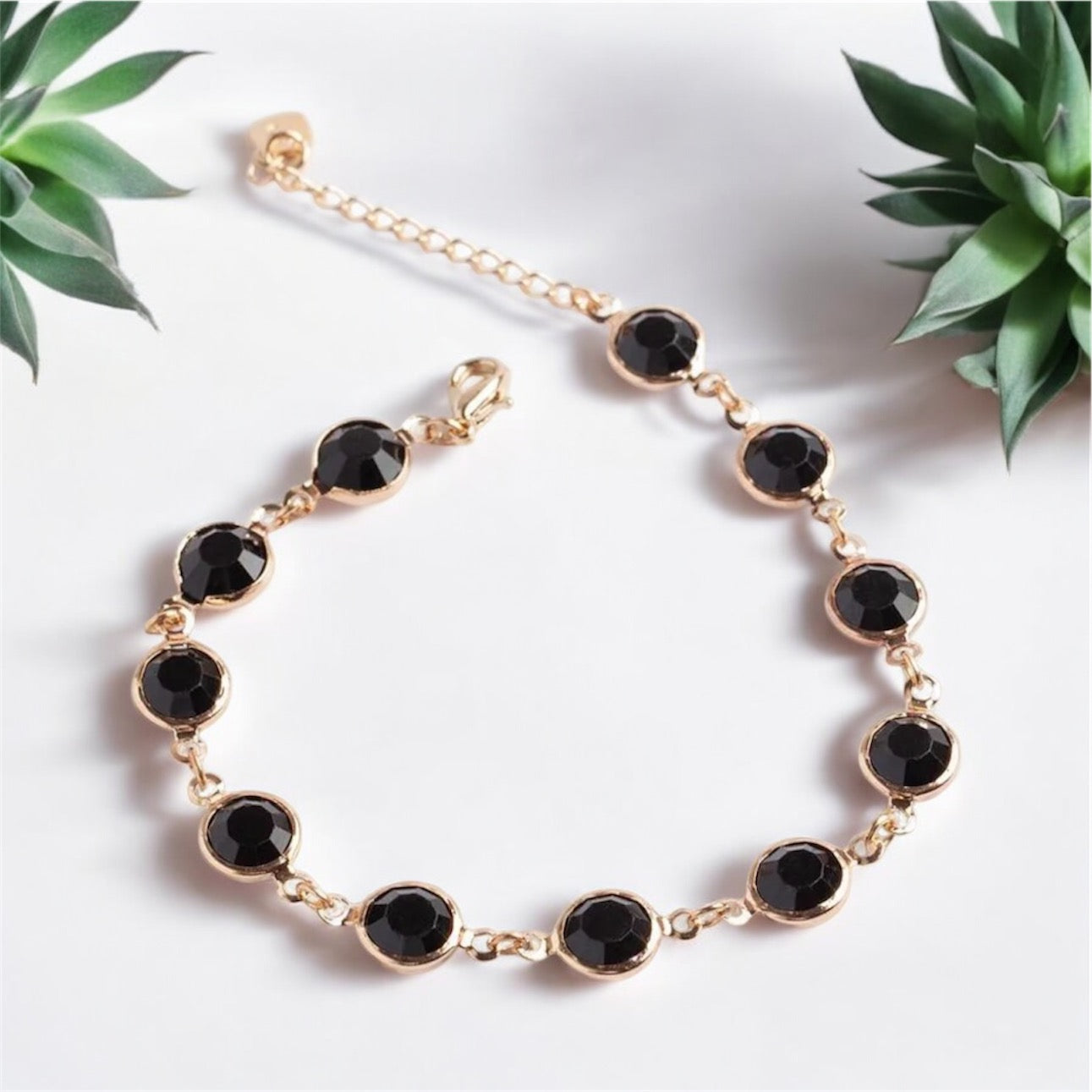 Black Stone Bracelet