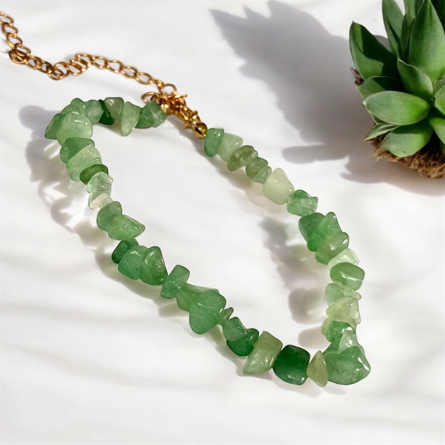 Emerald Stone Anklet