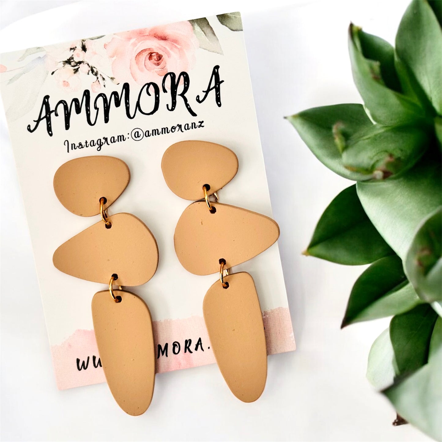 Irregular Shape Dangle Earring