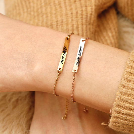 Minimalistic Customised Bracelet