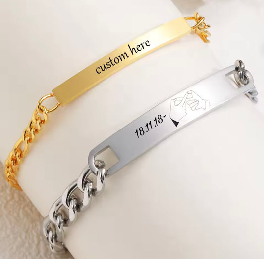 Bold Chain Customised Bracelet