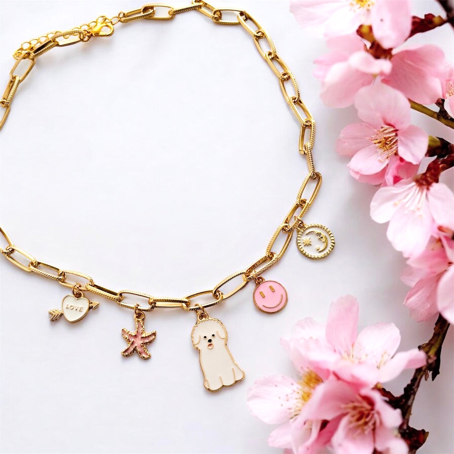 Pet Love Charm Necklace