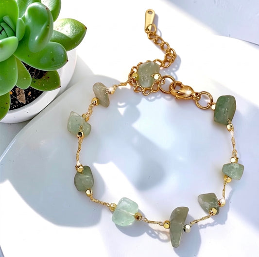 Emerald Crystal Stone Bracelet