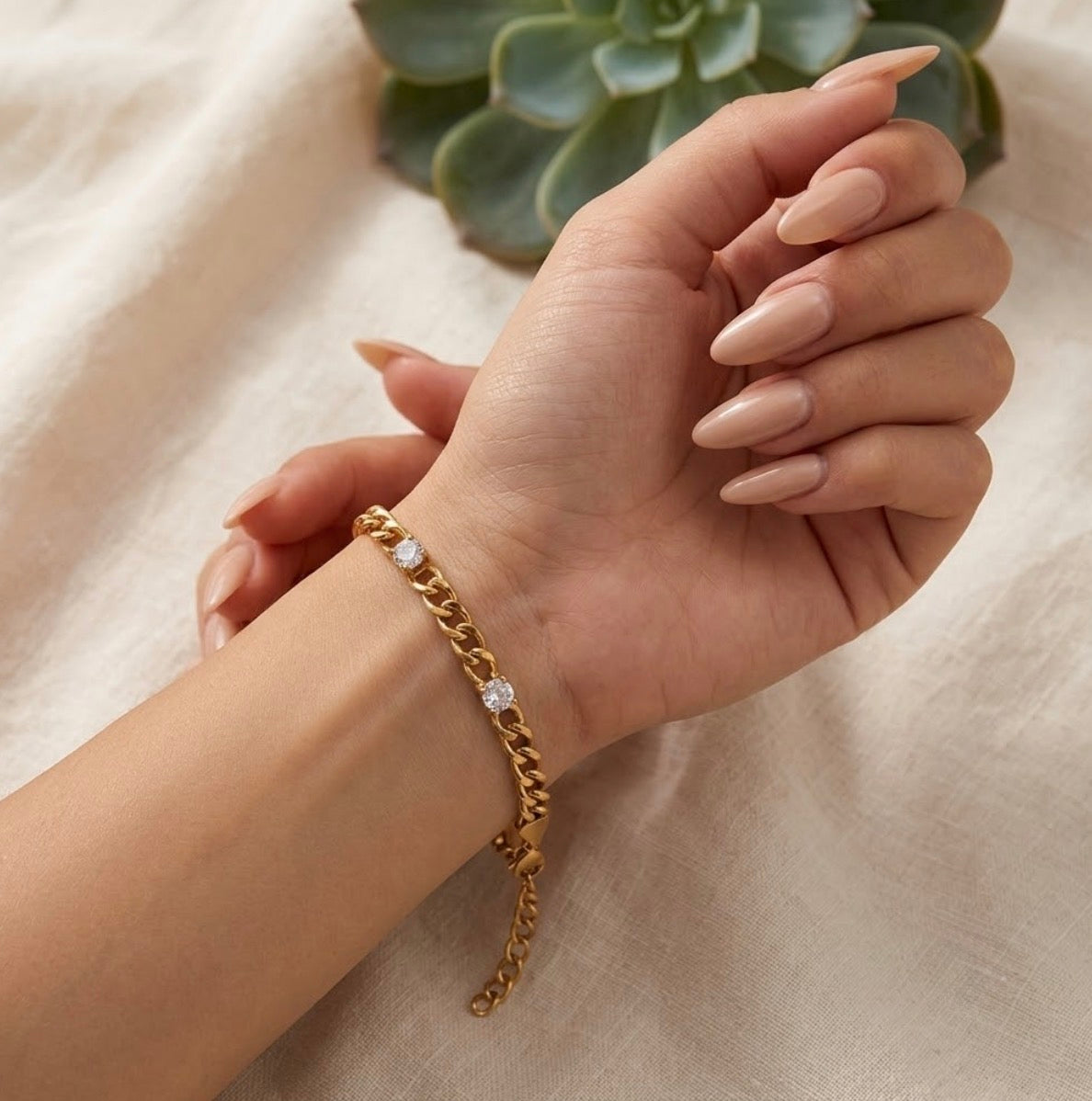 Classy Stone Bracelet