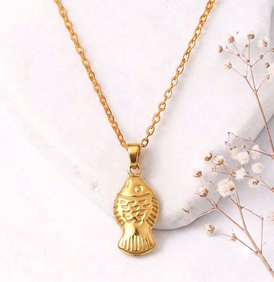 Fish Pendant Necklace