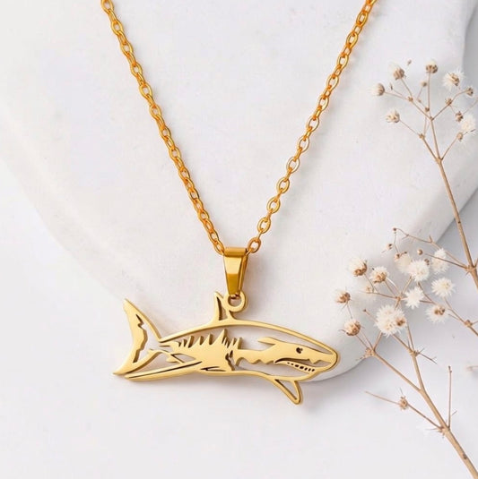 Shark Pendant Necklace