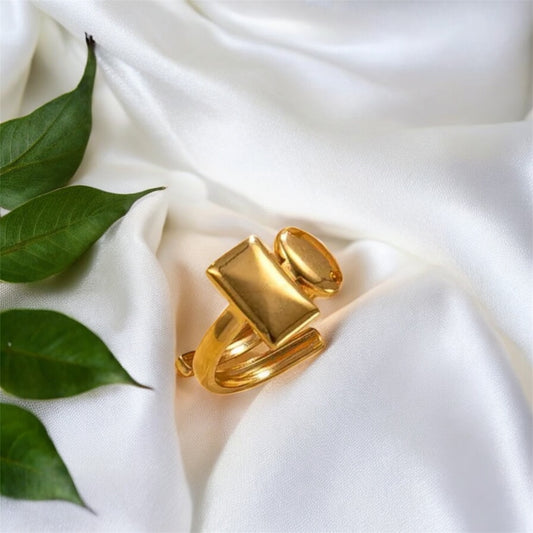 Geometric Open Adjustable Ring