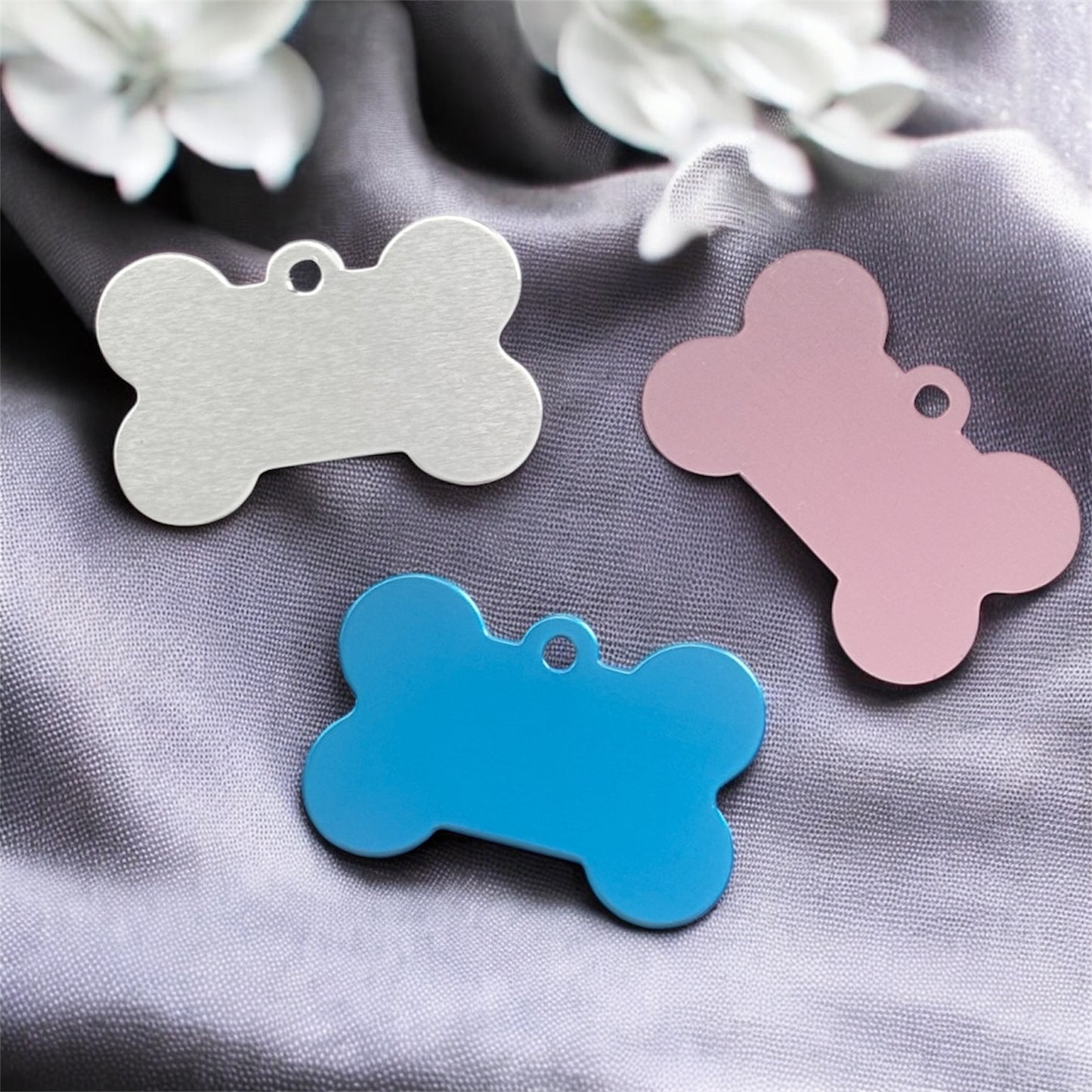 Bone Shaped Customised Dog/Cat Tag
