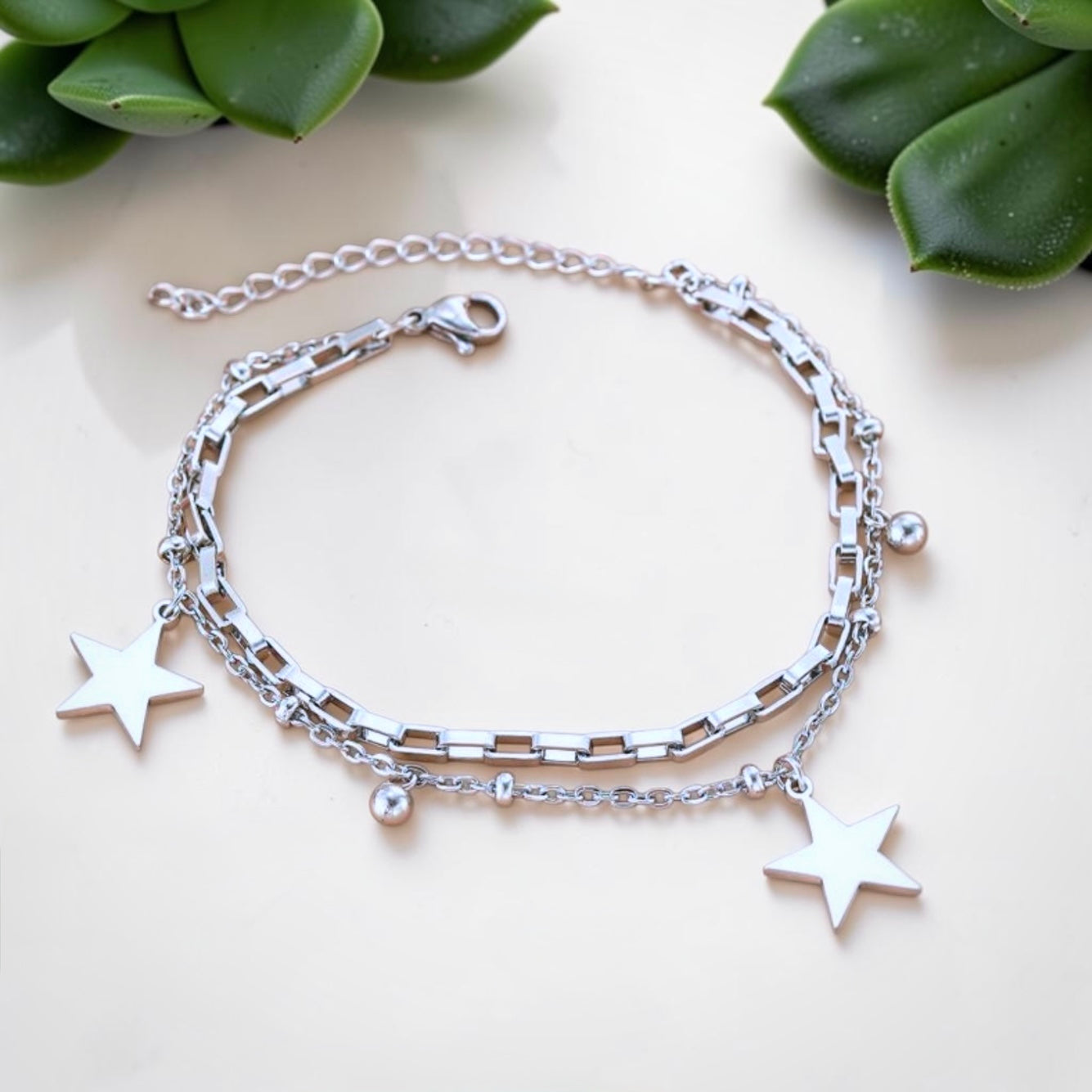 Star Double Layer Bracelet